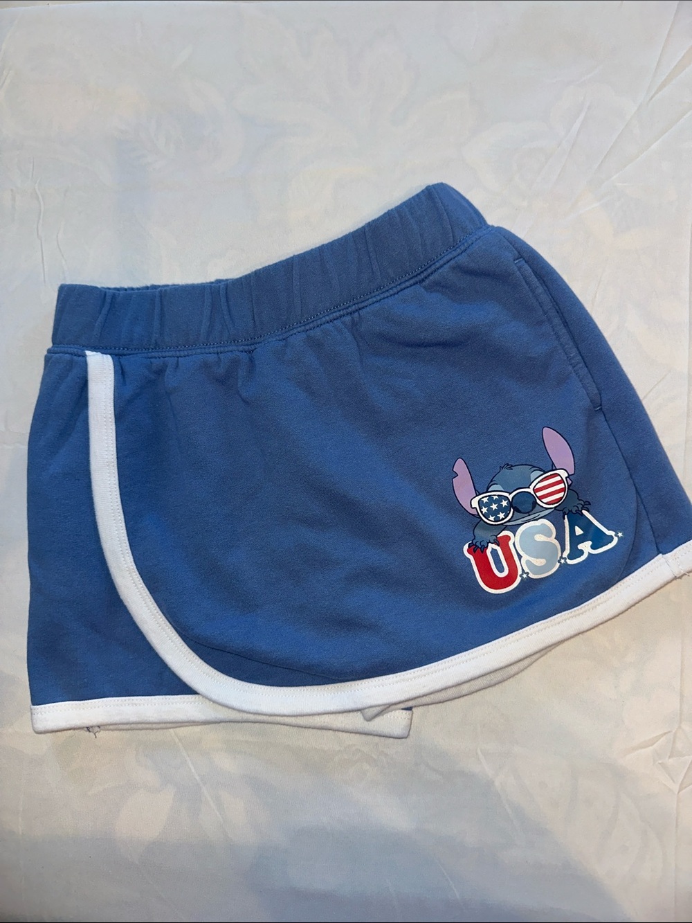 Hybrid Apparel Blue Athletic Skort featuring Disney’s Stitch